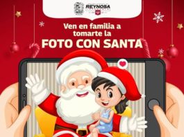 “Ven con tu familia a tomarte la foto con Santa”