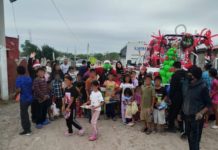Regalan juguetes y alegría a niños de Reynosa