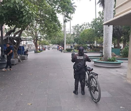 Mantiene Grupo Delfines de la Guardia Estatal proximidad en áreas naturales y comerciales