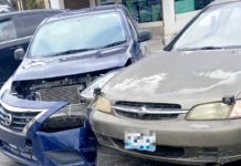 Accidentes viales dejan lesionados no de gravedad y daños materiales