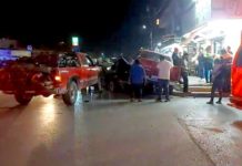 Aparatoso accidente vial deja cuantiosos daños materiales en la “Chicho”