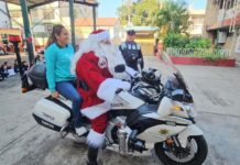 Implementan programa de educación vial “Santa Claus Motorizado”