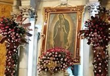 Con fervor feligreses acuden a dar gracias a la Virgen de Guadalupe a la Catedral de Tampico