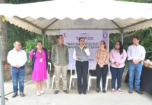 Instalan Módulos de Seguridad y Atención a Paisanos en Accesos a Tampico