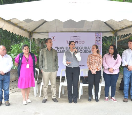 Instalan Módulos de Seguridad y Atención a Paisanos en Accesos a Tampico