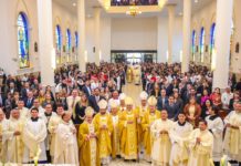 Atestiguan reynosenses elevación a Concatedral de la Parroquia de Nuestra Señora de Guadalupe