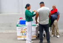 Invitan a la población a vacunarse contra la influenza