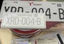 Canje de placas costaría tres mil pesos, pero habrá beneficios