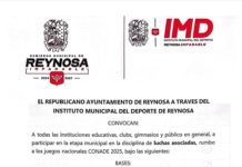 Invita el Gobierno de Reynosa a inscribirse en el selectivo de Lucha