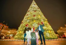 Viven más de 7 Mil reynosenses Encendido del Pino Más Alto de México con el Alcalde Carlos Peña Ortiz