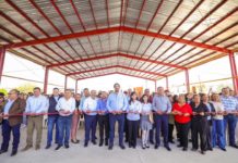 Inauguró Carlos Peña Ortiz Techumbre escolar del COBAT 17 por más de 3.4 MDP