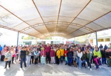 Llevó Carlos Peña Ortiz espíritu navideño a la colonia Manuel Tárrega