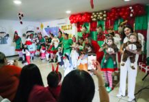 Disfrutan familias Festival Navideño Reynosa en Guardería 3