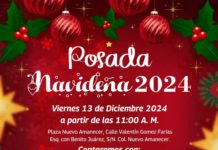 Invita Alcalde Carlos Peña Ortiz a posada Navideña en la colonia Nuevo Amanecer