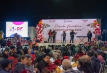 Presenta IRCA programa artístico en la Posada Navideña Adulto Activo 2024