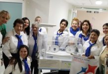 Dona una incubadora al Canseco el Club Rotario Tampico Metropolitano
