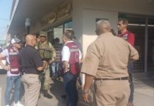 Ejército, protección civil, bomberos y Guardia Estatal realizan operativo en la zona centro de Tampico