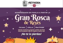 Convivirán familias con Carlos Peña Ortiz en el corte de la Gran Rosca de Reyes