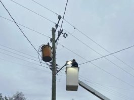 Rehabilitan luminarias a lo largo de la cabecera municipal