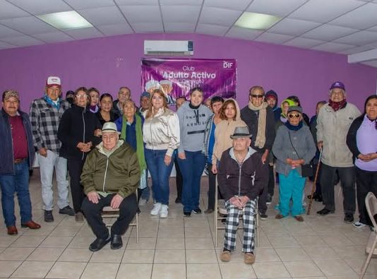 Reunión mensual del club adulto activo