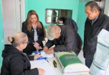 Apoyo al campo con semillas para Agricultores