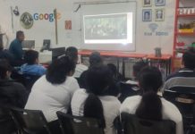 Reciben estudiantes de primaria plática preventiva sobre delitos cibernéticos