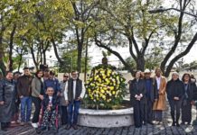 Gobierno de Carlos Peña Ortiz rindió homenaje a Cornelio Reyna en su vigésimo octavo aniversario luctuoso