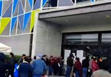 Abarrotan oficina Fiscal por trámite de nuevas placas, engomado y tarjeta de circulación