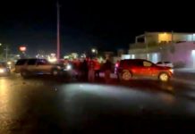 Accidente vial deja cuantiosos daños en carretera Reynosa-San Fernando