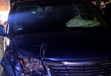 Accidente vial sobre libramiento Monterrey deja daños materiales