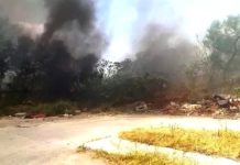Bomberos siguen acudiendo a sofocar incendios a pastizales