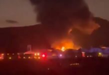Explota ducto de Pemex en Tepeji del Río, se desata fuerte incendio