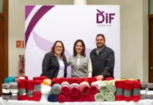 Recibe DIF Tampico Importante Donativo de Cobijas de la Fundación Carlos L. Dorantes del Rosal
