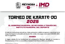 Invita Gobierno de Reynosa al Torneo Municipal de Karate