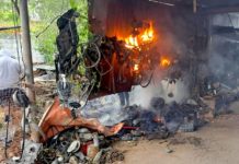 Incendio en una vivienda deja solo daños materiales