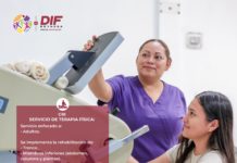 DIF Reynosa ofrece servicios de terapia física para adultos en el CRI