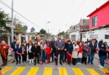 Inauguraron habitantes de la Américo Villarreal obra por más de 7.3 MDP con Carlos Peña Ortiz