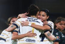 Con cuatro goles de Stephanie Ribeiro, Pumas aplasta a Santos Femenil