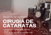 Llama DIF Reynosa a registrarse en la campaña de cirugías de cataratas