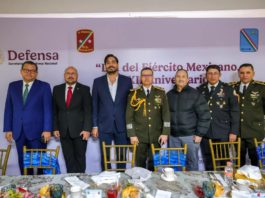 Participó el Alcalde Carlos Peña Ortiz en ceremonia del Día del Ejército Mexicano, CXII Aniversario