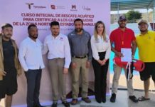 Certifican a guardavidas de Protección Civil de San Fernando en rescate acuático