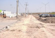 Pavimentación del Bulevar Rea avanza en Los Olivos con inversión de 17.2 MDP