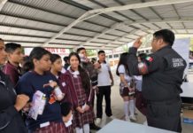 Guardia Estatal Cibernética capacita a estudiantes del COBAT 16 en prevención de delitos digitales