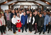 Miguel Angel Almaraz sostiene encuentro con líderes religiosos