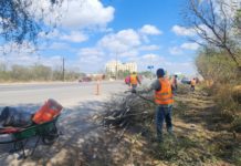 Aplica Gobierno de Carlos Peña Ortiz Imparable mantenimiento de carretera Reynosa-Río Bravo