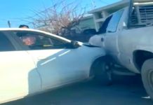 Accidente vial deja daños materiales en la colonia Satélite