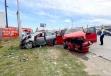 Aparatoso accidente deja personas lesionadas, daños y caos vial en la Ribereña