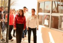 Alcaldesa Verónica Aguirre Visita Sec. Francisco Villa en San German