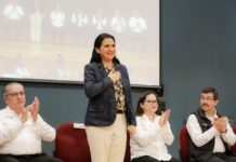 Asiste Mónica Villarreal a Semana de la Mujer y la Niña en la Ciencia