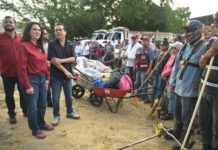 Encabeza Mónica Villarreal Primer Gran Operativo de Limpieza y Bienestar en la colonia Morelos